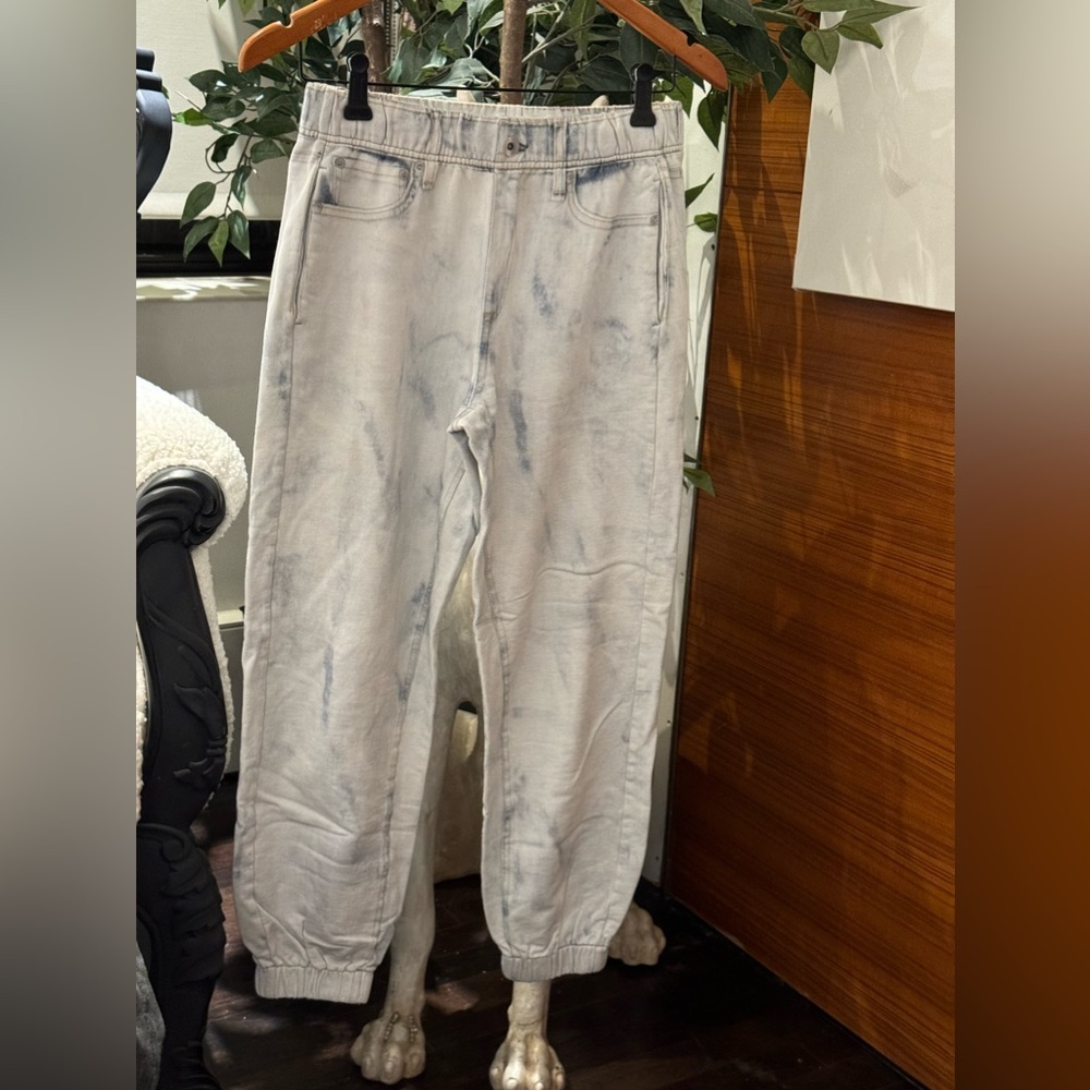 rag & bone Miramar Jogger Faux Jean Sweatpants  Size Small